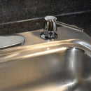 Danco Chrome Silver/White Plastic Lotion/Soap Dispenser