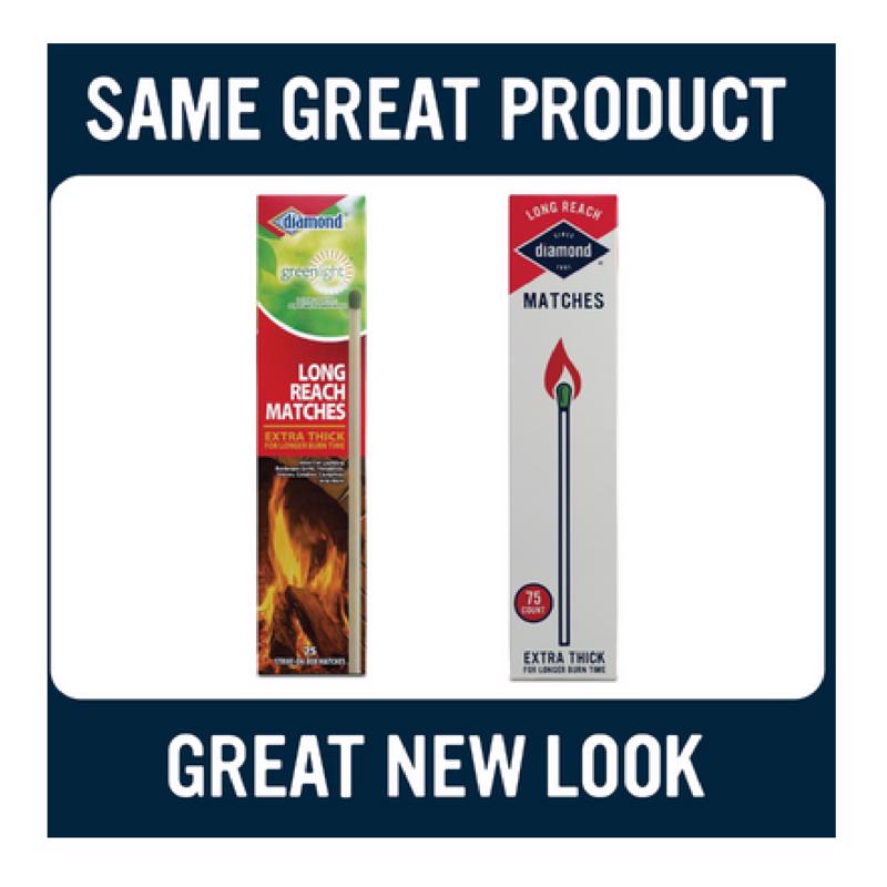 Diamond 10 in. L Long Reach Matches 75 pc