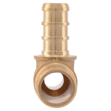 SharkBite 1/2 in. PEX X 3/8 in. D PEX Brass Reducing Tee