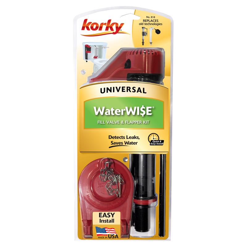 Korky WaterWISE Fill Valve And Flapper Kit