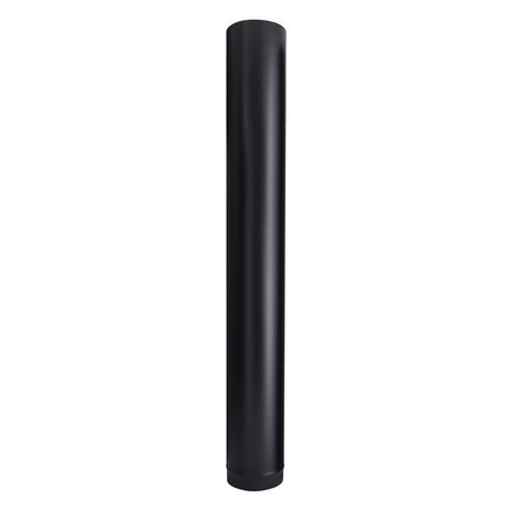 STOVEPIPE BLK STL 6"X48"