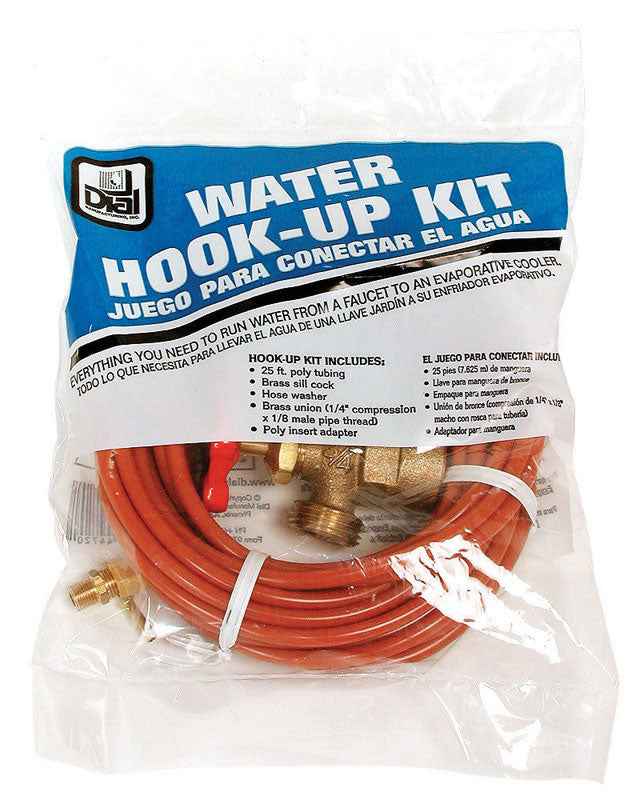 HOOK UP KIT PLSTC 1/4"