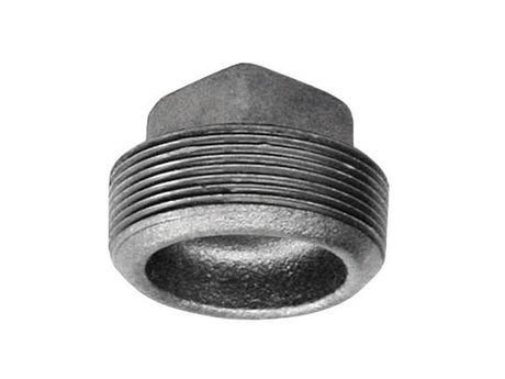 PLUG SQ HEAD BLACK 3/4"