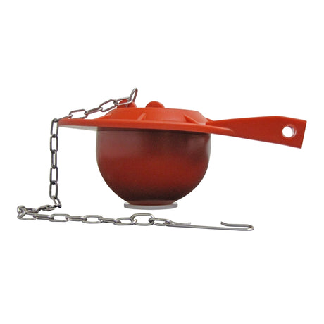 Keeney Flapper and Chain Red Rubber For American Standard