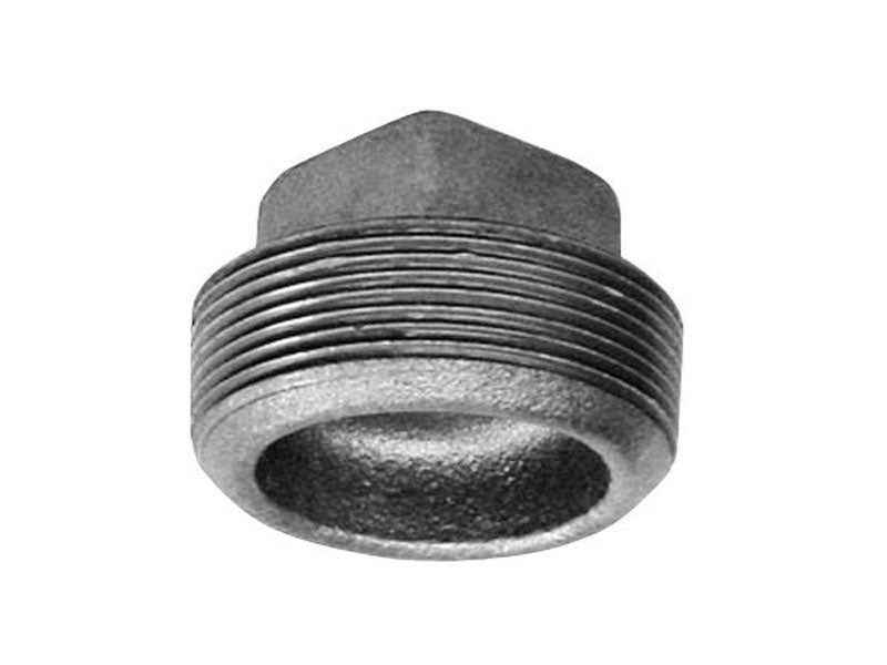PLUG SQ HEAD BLACK 1"