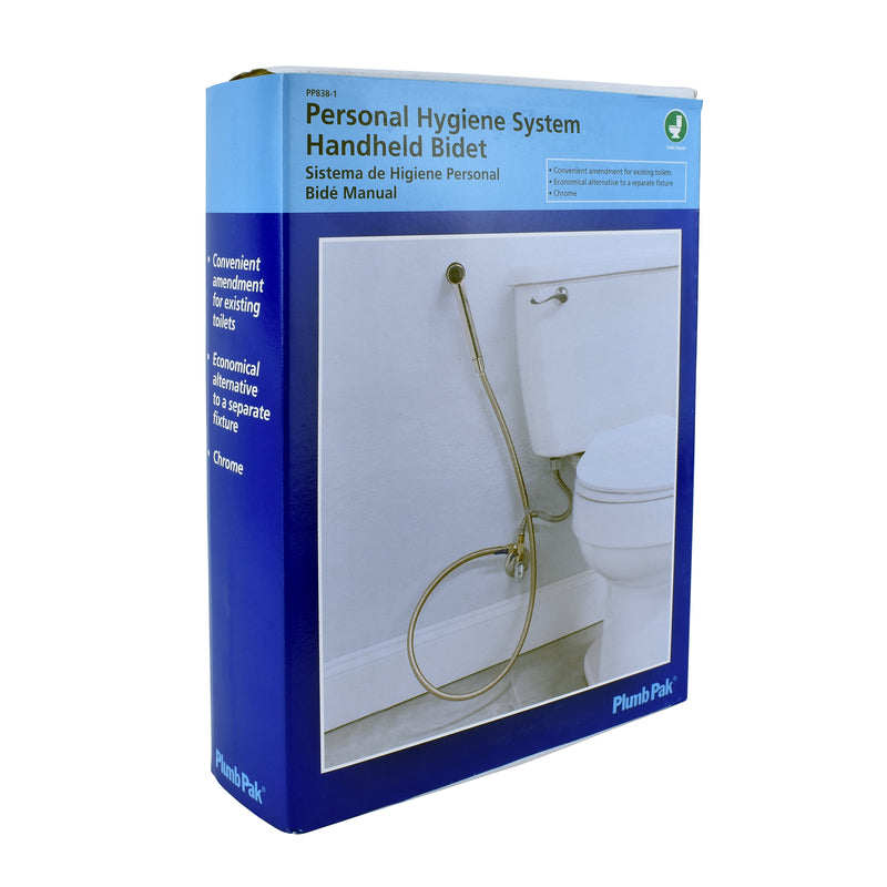 Plumb Pak 0 gal Silver Bidet