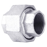 STZ Industries 2-1/2 in. FIP each X 2-1/2 in. D FIP Galvanized Malleable Iron Union