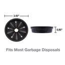 Danco Garbage Disposal Splash Guard Black Rubber 3-3/8 in.