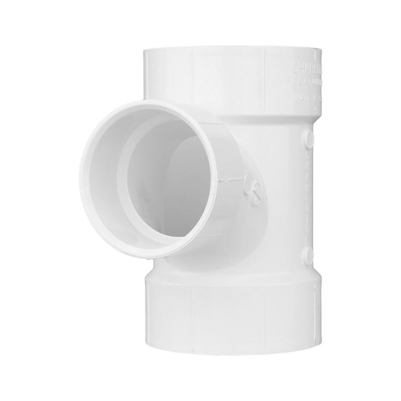 TEE SAN PVC 4X4X3"