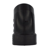 Charlotte Pipe 3 in. Hub X 3 in. D Hub ABS 45 Degree Elbow