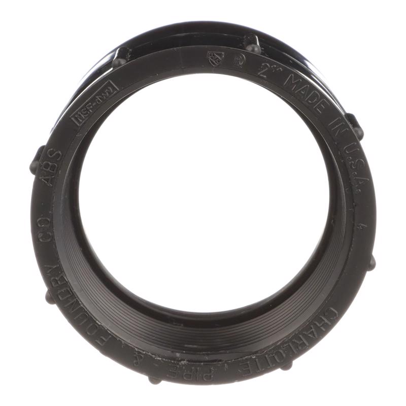 Charlotte Pipe 2 in. Hub X 2 in. D FPT ABS Adapter