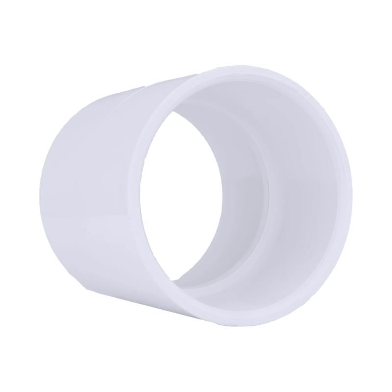Charlotte Pipe Schedule 40 1/2 in. Slip X 1/2 in. D Slip PVC Coupling 10 pk