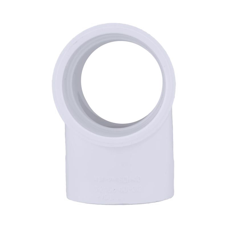 Charlotte Pipe Schedule 40 1/2 in. Slip X 1/2 in. D Slip PVC Tee 10 pk