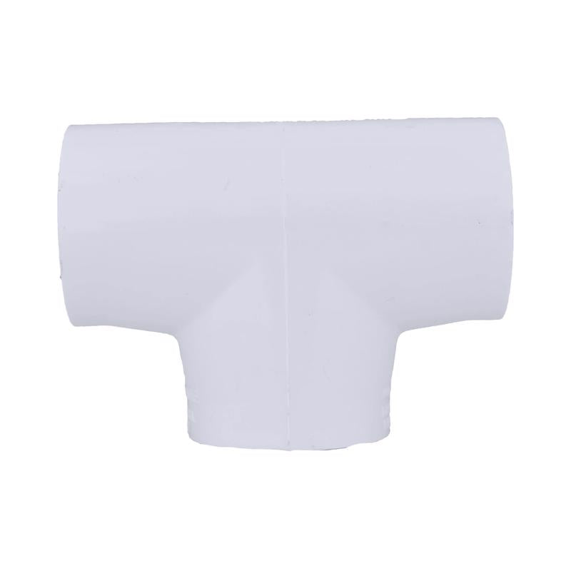 Charlotte Pipe Schedule 40 1/2 in. Slip X 1/2 in. D Slip PVC Tee 10 pk