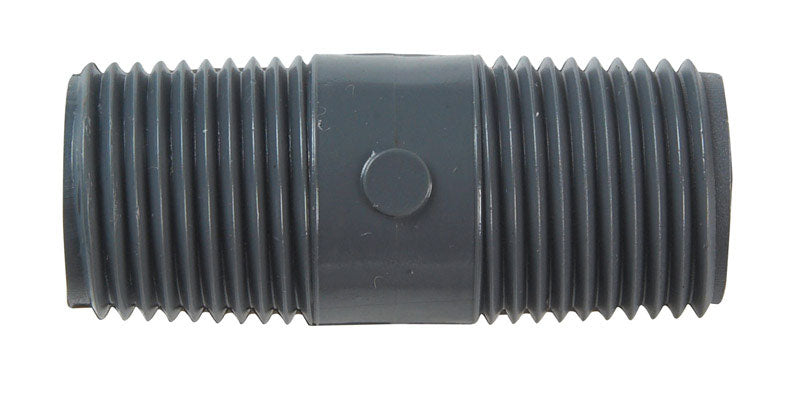 NIPPLE SCH80 PVC 1/2"X2"