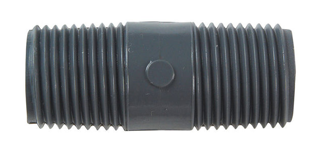 NIPPLE SCH80 PVC 1/2"X2"