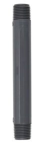 NIPPLE SCH80 PVC 1/2"X6"