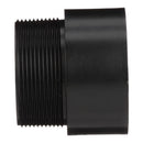 Charlotte Pipe 4 in. MPT X 4 in. D Hub ABS Adapter