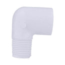 Charlotte Pipe Schedule 40 1/2 in. MPT X 1/2 in. D MPT PVC Street Elbow 1 pk