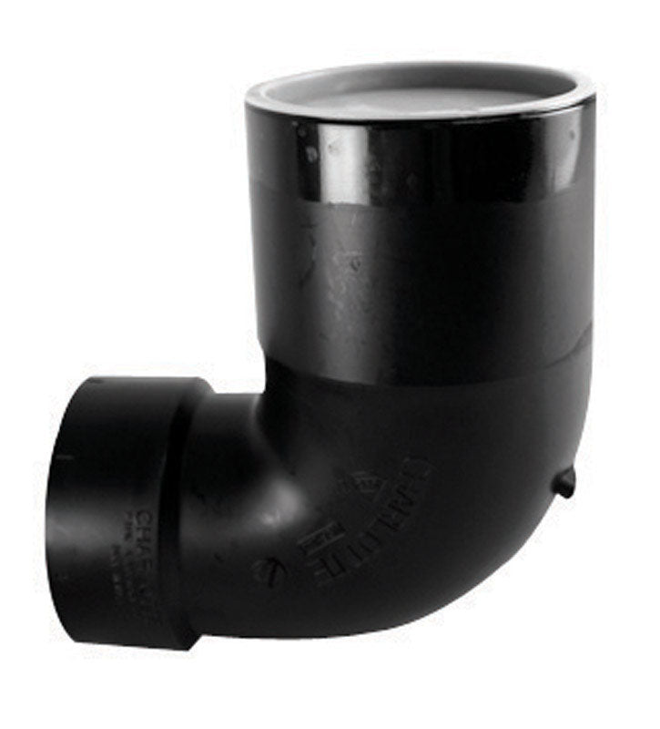 ELBOW+CAP90ABS4X3"HXSPIG