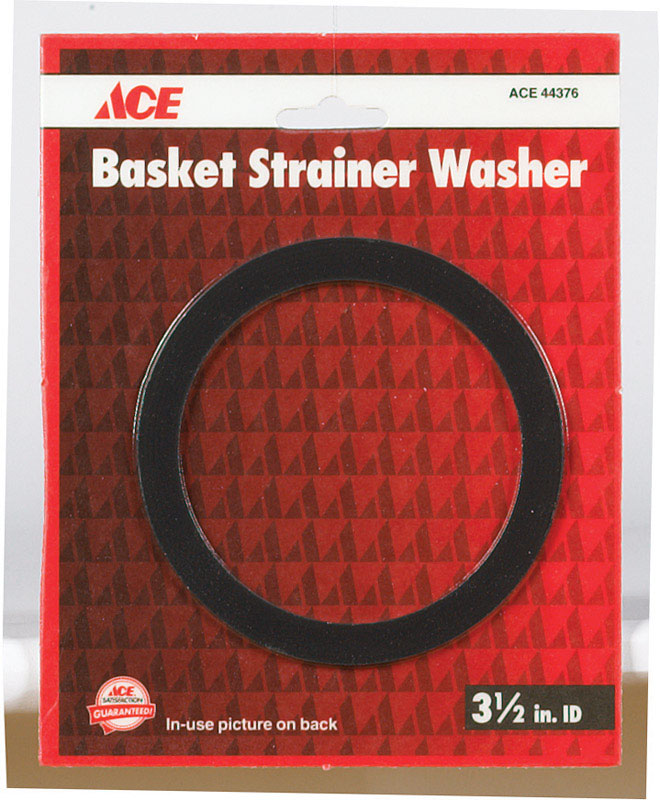 Ace 3-1/2 in. D Rubber Basket Strainer Washer 1 pk