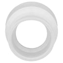 Charlotte Pipe Schedule 40 1-1/2 in. Hub X 2 in. D Hub PVC Reducing Coupling 1 pk