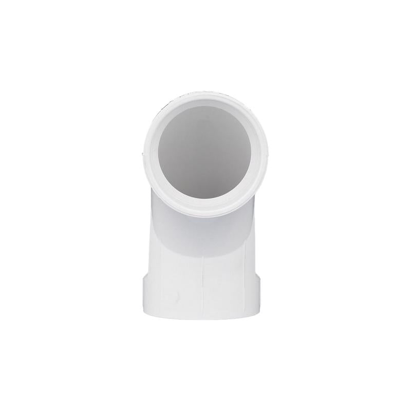 Charlotte Pipe Schedule 40 2 in. Hub X 2 in. D Hub PVC Long Sweep Elbow 1 pk