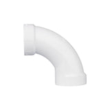 Charlotte Pipe Schedule 40 2 in. Hub X 2 in. D Hub PVC Long Sweep Elbow 1 pk