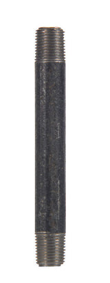 NIPPLE BLACK 3/4" X 8"