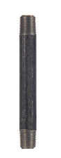 NIPPLE BLACK 3/4" X 8"