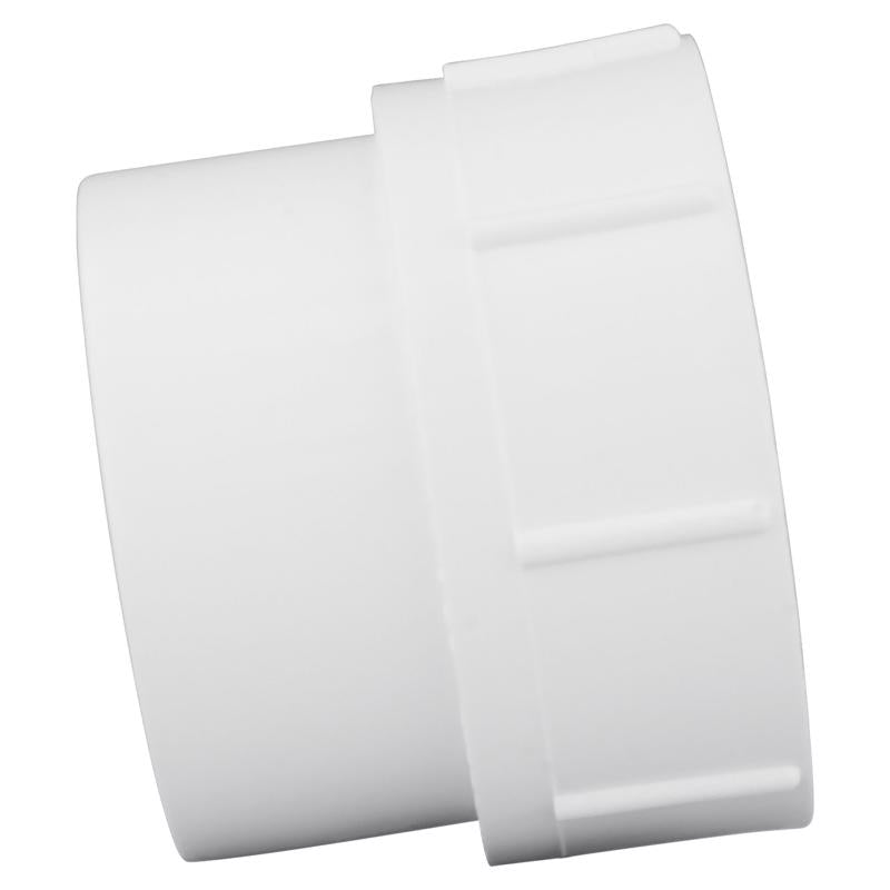 Charlotte Pipe Schedule 40 3 in. Spigot X 3 in. D FPT PVC Adapter 1 pk