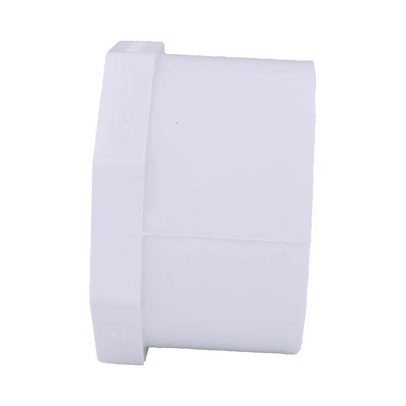 Charlotte Pipe Schedule 40 1-1/2 in. Spigot X 1-1/2 in. D Slip PVC Plug 1 pk