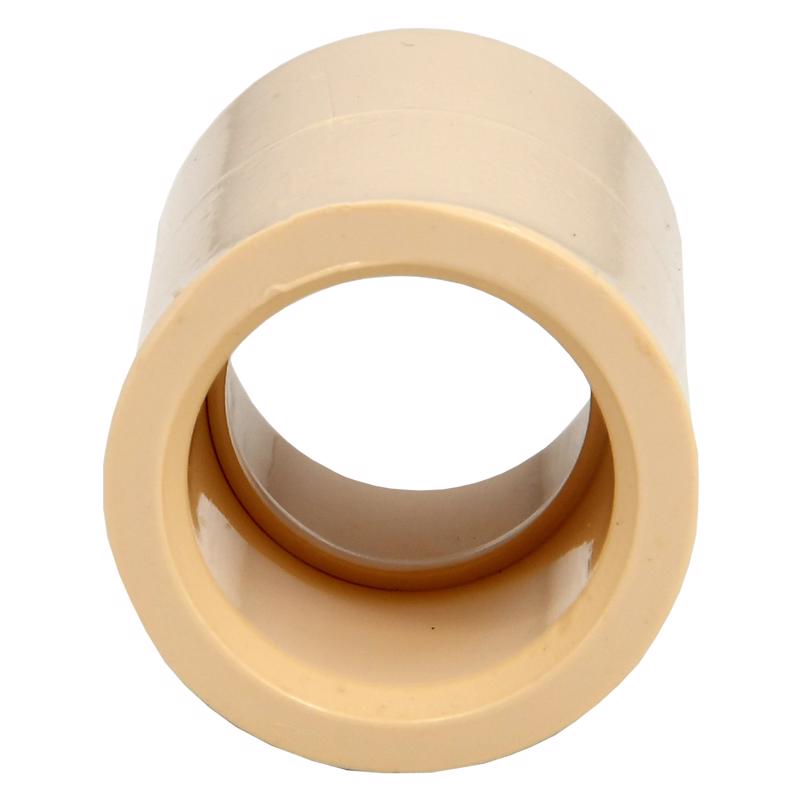 Charlotte Pipe FlowGuard 1/2 in. Slip X 1/2 in. D Slip CPVC Coupling 10 pk