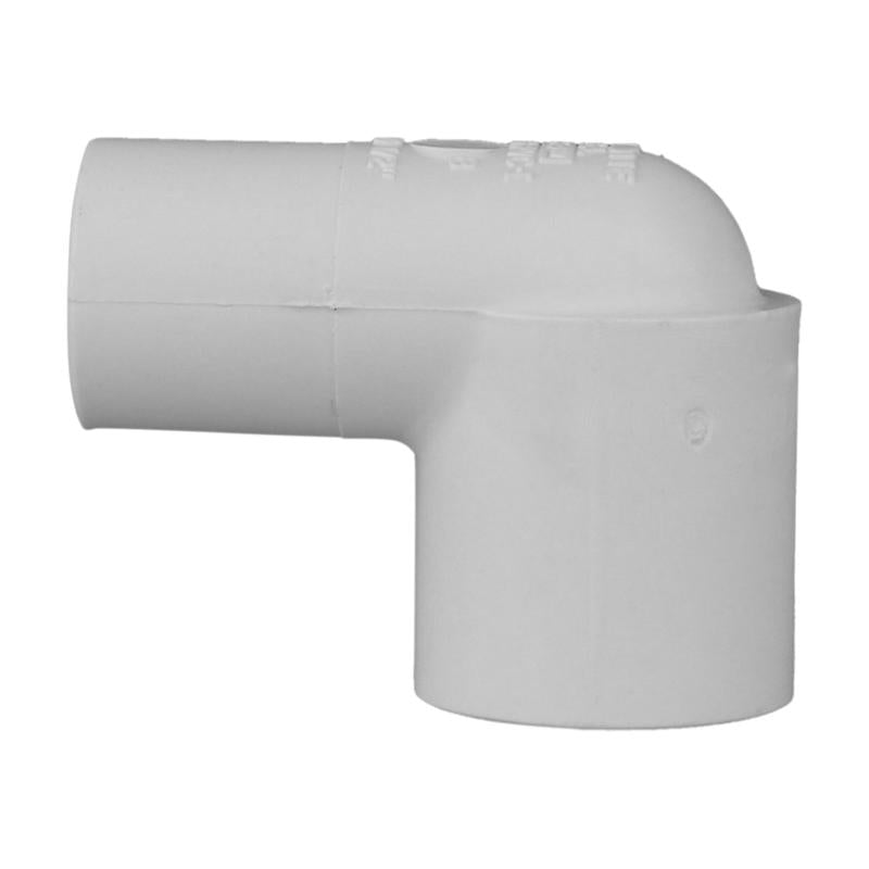 Charlotte Pipe Schedule 40 1/2 in. Spigot X 1/2 in. D Slip PVC Street Elbow 1 pk