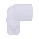Charlotte Pipe Schedule 40 3/4 in. Slip X 3/4 in. D MPT PVC Street Elbow 1 pk