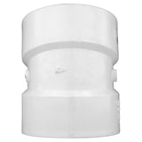 Charlotte Pipe 4 in. Hub X 4 in. D Hub PVC Elbow 1 pk