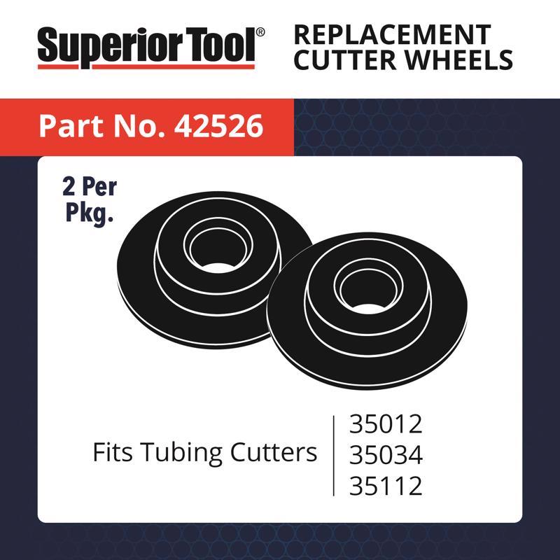 Superior Tool 1/2 in. Pipe Cutter Black/Silver 1 pk