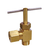 NEEDLE VLV 1/4"X1/4"LF