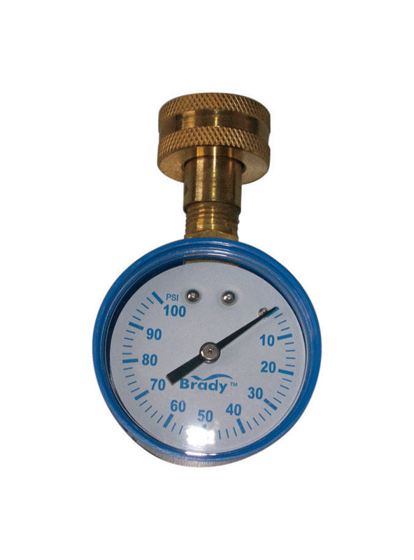 GAUGE WATR PRSR100PSI LF