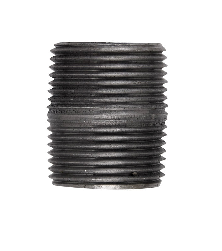 NIPPLE BLACK 1/2"XCLOSE