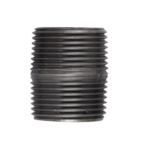 NIPPLE BLACK 1/2"XCLOSE