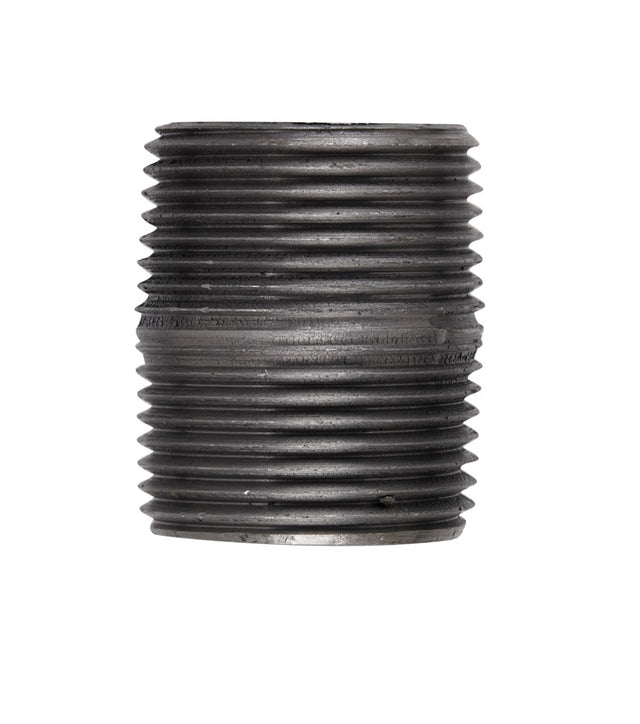 NIPPLE BLACK 1/2"XCLOSE