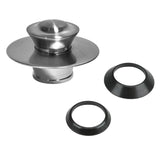 Danco 3 in. Brushed Nickel Metal Drain Stopper