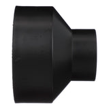 Charlotte Pipe 4 in. Hub X 2 in. D Hub ABS Coupling