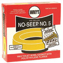 Harvey's Toilet Bowl Gasket with Wax & Flange Polyethylene