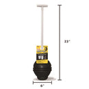 Korky BEEHIVE Max Toilet Plunger 25 in. L X 5 in. D