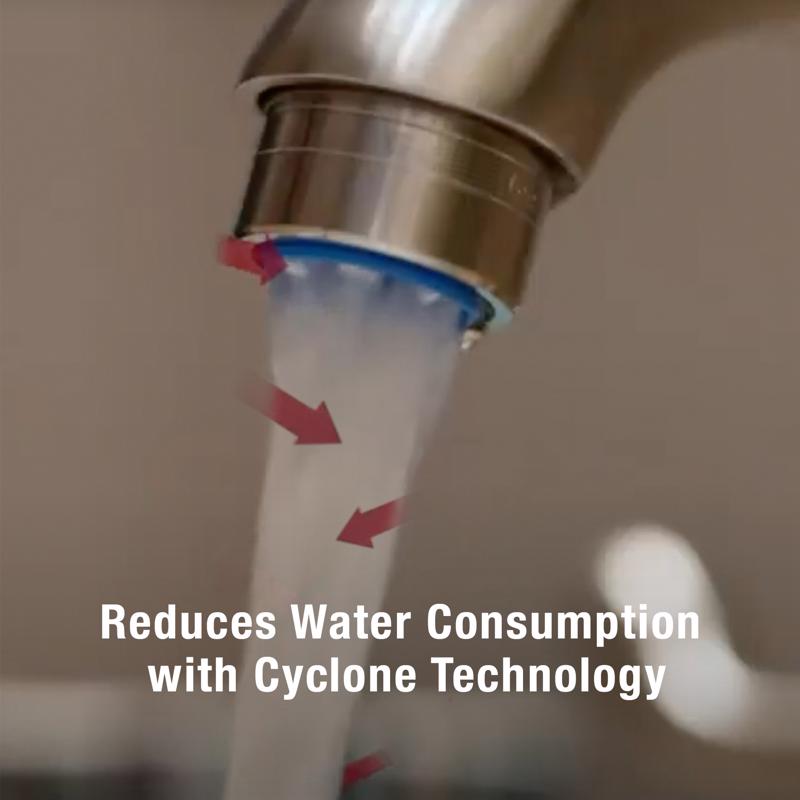 Danco Dual Thread 15/16 in.- 27M x 55/64 in.-27F Chrome Aerator Adapter