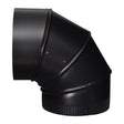 ELBOW ADJ 24GA BLK8"
