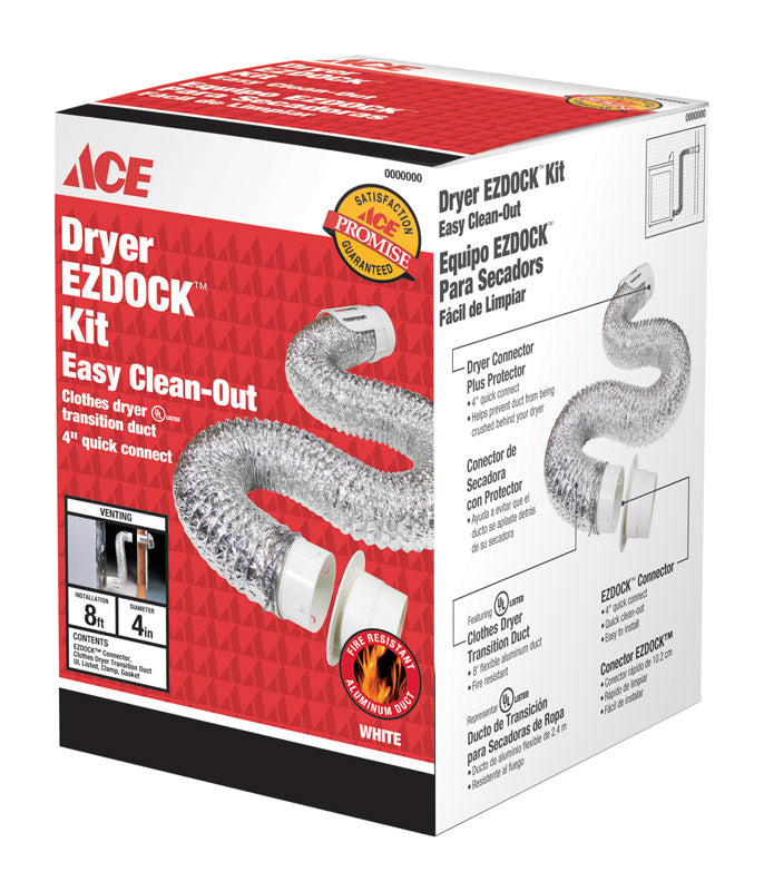 DRYER EZDOCK KIT 4" ACE