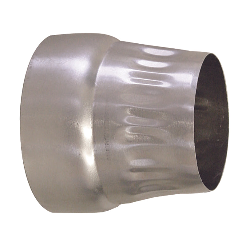 Deflect-O 4 in. D Silver Aluminum Increaser/Reducer